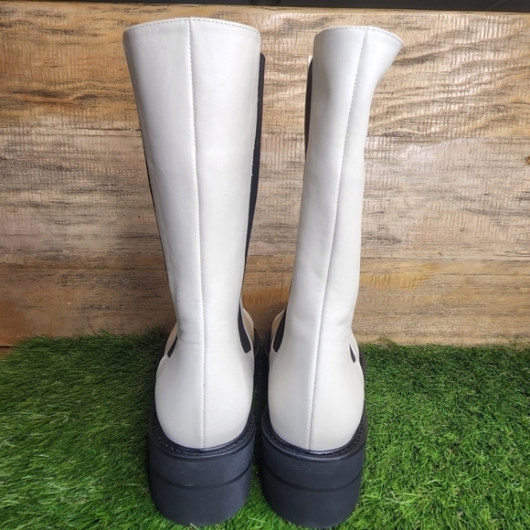 NWB Stuart Weitzman Presley Presley Ultralift 50mm platform boots Sz 8.5 - Picture 5 of 11